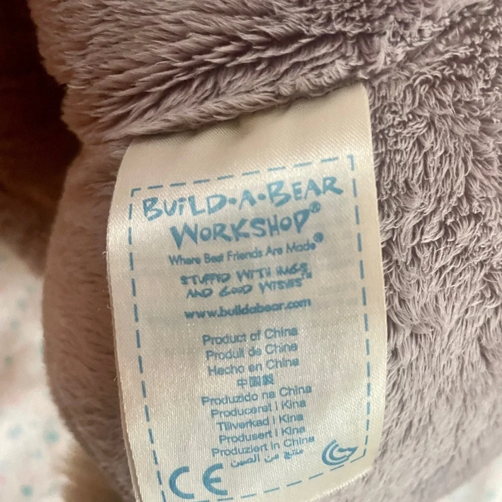 Build -A-Bear - Elephant - Gray - Floppy 16